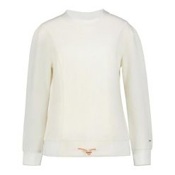 Bluza Luhta Hanski - biały. Białe bluzy damskie Luhta, xs, bez wzorów, sportowe, bez ramiączek, bez kaptura. Za 319.00 zł.