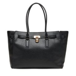 Torebka MICHAEL Michael Kors. Czarne shopperki damskie MICHAEL Michael Kors, bez wzorów, bez dodatków. Za 1,259.00 zł.