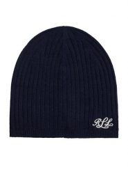 LAUREN RALPH LAUREN Czapka 454P04475002 Granatowy. Niebieskie czapki damskie Lauren Ralph Lauren, na zimę, bez wzorów, z kaszmiru. Za 549.99 zł.
