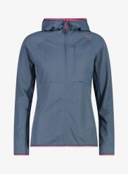 Bluza trekkingowa damska CMP Skylea Jacket. Niebieskie bluzy damskie CMP, l, bez wzorów, z materiału, bez ramiączek, bez kaptura. Za 313.49 zł.