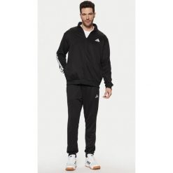 Dres Sportswear Basic 3-Stripes Rozmiar XL Czarny - JC5375. Czarne komplety dresowe męskie Adidas, xl, bez wzorów, z dresówki. Za 254.99 zł.