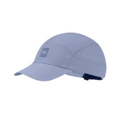 Czapka trekkingowa Speed Cap. Niebieskie czapki damskie Buff, na lato, bez wzorów, z materiału. Za 129.99 zł.