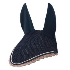 Czapka antymuchowa dla konia Schockemöehle Dynamite Fly Veil. Niebieskie czapki damskie SCHOCKEMÖHLE, bez wzorów, sportowe. Za 199.00 zł.