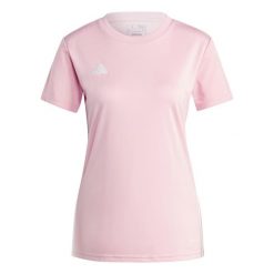 Koszulka damska adidas Tabela 23 Jersey. Białe bluzki damskie Adidas, l, bez wzorów, z jersey, sportowe, bez kołnierzyka, bez ramiączek. Za 62.00 zł.