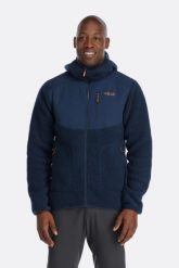 Kurtka polarowa Rab Outpost Hoody - deep ink. Kurtki męskie RAB, m, bez wzorów, z polaru, bez kaptura. Za 785.56 zł.