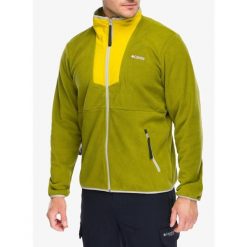 Kurtka polarowa męska Columbia Sequoia Grove Full Zip Fleece. Zielone kurtki męskie Columbia, m, bez wzorów, z polaru, sportowe, bez kaptura. Za 280.49 zł.