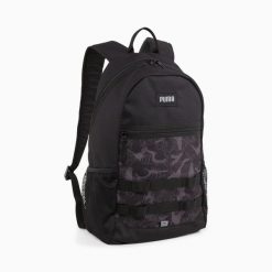 Plecak miejski unisex Puma STYLE czarny 09035401. Czarne plecaki męskie Puma, bez wzorów, eleganckie. Za 113.71 zł.