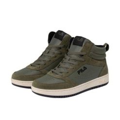 Trampki Męskie Rega. Zielone trampki męskie Fila, bez wzorów, z gumy, klasyczne, bez zapięcia. Za 352.99 zł.