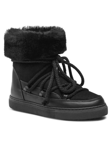 Inuikii Śniegowce Classic High 75207-005 Czarny. Czarne śniegowce damskie Inuikii, ze skóry, bez zapięcia. Za 719.99 zł.