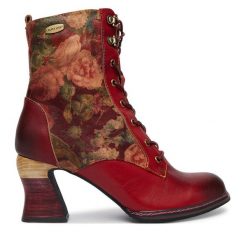 Botki Laura Vita. Botki damskie Laura Vita, bez wzorów, bez obcasa, na słupku, bez zapięcia. Za 649.99 zł.