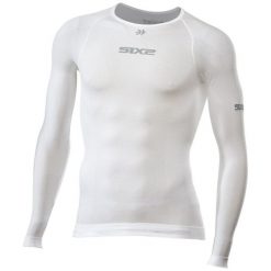 Letni podkoszulek rowerowy TS2L BT. Czarne bielizna sportowa damska SIXS, l, bez wzorów, ze skóry, rowerowe. Za 331.00 zł.