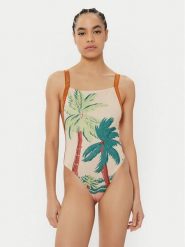 Maaji Strój kąpielowy Nicole Classic PT5047SOC001 Beżowy. Brązowe stroje kąpielowe damskie Maaji, l, bez wzorów, z syntetyku. Za 549.99 zł.