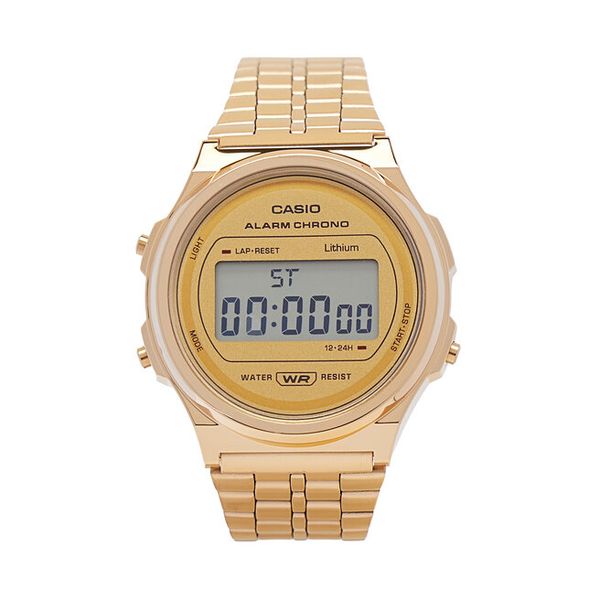 Zegarek Casio. Żółte zegarki damskie Casio, złote. Za 289.99 zł.