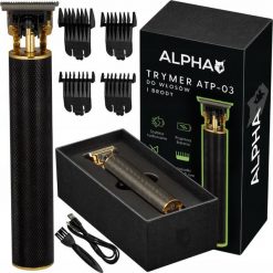 Trymer Alpha MASZYNKA TRYMER DO STRZYŻENIA GOLENIA WŁOSÓW BRODY ALPHA. Golarki i trymery Alpha. Za 109.90 zł.