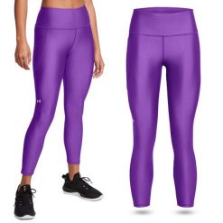 Legginsy sportowe damskie Under Armour getry szybkoschnące treningowe. Niebieskie legginsy damskie Under Armour, xs, bez wzorów, do biegania. Za 154.99 zł.