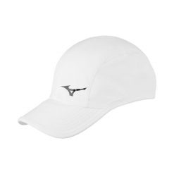 Czapka Mizuno Drylite Biała/Czarna. Białe czapki damskie Mizuno, bez wzorów, sportowe. Za 79.99 zł.