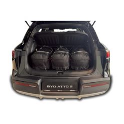 Torby Do Bagażnika Byd Atto 2 Ev 2025+ 3Szt Kjust. Czarne torby podróżne damskie KJUST, bez wzorów. Za 1,122.00 zł.