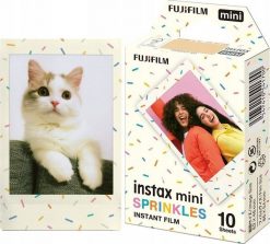 Aparat cyfrowy Fujifilm Fujifilm Instax Mini 1x10 Sprinkles. Aparaty kompaktowe FUJIFILM. Za 87.99 zł.