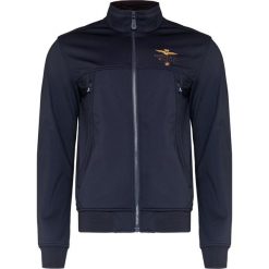 Kurtka AERONAUTICA MILITARE. Niebieskie kurtki męskie Aeronautica Militare, bez wzorów, z polaru, bez kaptura. Za 1,110.00 zł.