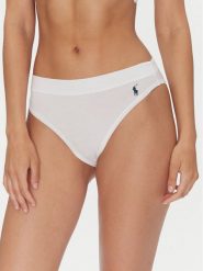 Polo Ralph Lauren Figi klasyczne 4P0496 Biały. Białe majtki damskie Polo Ralph Lauren, z bawełny. Za 79.99 zł.