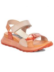 Hispanitas Sandały CHV253896 Kolorowy. Sandały damskie Hispanitas, bez wzorów, ze skóry, bez obcasa, na płaskiej podeszwie, bez zapięcia. Za 419.99 zł.