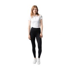 Damskie legginsy jeździeckie Horze Dea. Czarne legginsy damskie HORZE, bez wzorów, z materiału. Za 230.50 zł.