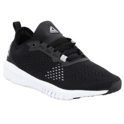 Trampki Damskie Flexagon. Czarne trampki i tenisówki damskie Reebok, bez wzorów, z gumy, bez zapięcia. Za 488.99 zł.