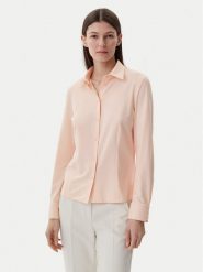 BOSS Koszula Birdi Tuesday 50540592 Różowy Regular Fit. Czerwone koszule damskie Boss, bez wzorów, z syntetyku, bez kołnierzyka, bez ramiączek. Za 399.99 zł.