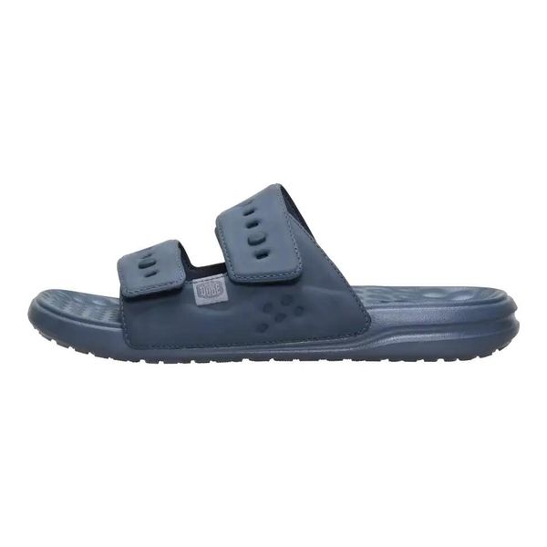HeyDude Męskie Klapki Wave 2 Strap Slide Classic. Brązowe klapki męskie Hey dude, bez wzorów, z materiału, bez zapięcia. Za 199.00 zł.
