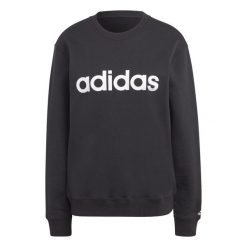 Bluza damska adidas Essentials Linear French Terry. Białe bluzy damskie Adidas, s, bez wzorów, z bawełny, sportowe, bez ramiączek, bez kaptura. Za 194.99 zł.
