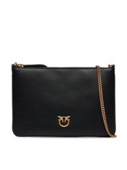 Pinko Torebka Flat Classic PE 23 PCPL 100455 A0F1 Czarny. Czarne torebki do ręki damskie Pinko, bez wzorów, ze skóry, bez dodatków. Za 679.99 zł.