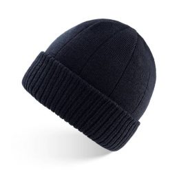 Czapka męska smerfetka PAOLO PERUZZI BR-03-DB granatowa. Czapki męskie Paolo Peruzzi, bez wzorów, z materiału. Za 34.99 zł.