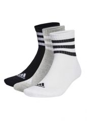Skarpetki Adidas Sport 3S C Spw Mid 3P Dorosłych. Białe skarpety męskie Adidas, bez wzorów, z materiału. Za 129.99 zł.