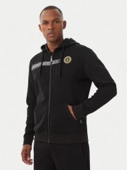 Beverly Hills Polo Club Bluza M6603T-HR Czarny Regular Fit. Czarne bluzy męskie Beverly Hills Polo Club, m, bez wzorów, z bawełny, bez ramiączek, bez kaptura. Za 319.99 zł.