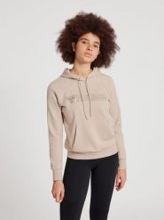 Damska bluza z kapturem Hummel Noni 2.0. Szare bluzy damskie Hummel, na jesień, s, bez wzorów, z bawełny, klasyczne, bez ramiączek, z kapturem. Za 212.45 zł.