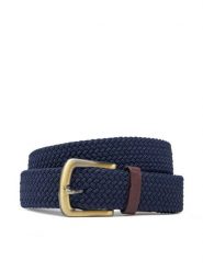 Barbour Pasek Męski Webbing MAC0038NY31 Granatowy. Niebieskie paski męskie Barbour, z materiału. Za 219.99 zł.