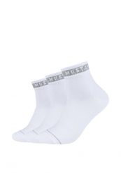 3 pack Męskie Skarpety MUSTANG white mix MU32018 – 1001. Białe skarpety męskie Mustang, bez wzorów. Za 59.99 zł.