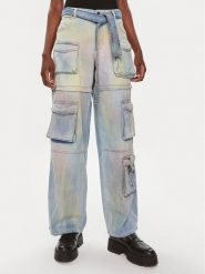 Pinko Jeansy Accesa 103246 A1PI Kolorowy Relaxed Fit. Jeansy damskie Pinko, bez wzorów, z jeansu. W wyprzedaży za 899.99 zł.