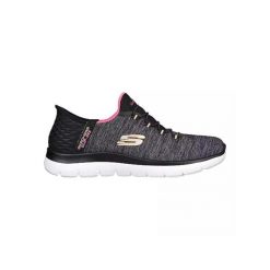 Femme SUMMITS DAZZLING HAZE Skechers BKMT 149937 Gris Skechers. Szare obuwie sportowe damskie Skechers, bez wzorów, bez zapięcia. Za 249.99 zł.