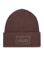 Liu Jo Czapka 2F6022 MA38S Brązowy ciemny. Brązowe czapki damskie Liu Jo, na zimę, bez wzorów, z poliesteru. Za 199.99 zł.