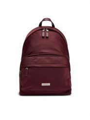 Calvin Klein Plecak Sleek Round LV04D3143G Bordowy. Czerwone plecaki męskie Calvin Klein, bez wzorów, z materiału, sportowe. Za 479.99 zł.