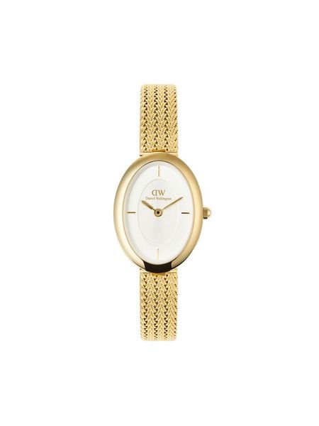 Daniel Wellington Zegarek DW00100882 Złoty. Żółte, analogowe zegarki damskie Daniel Wellington, złote. Za 789.99 zł.