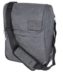 Torba miejska Glenbury. Szare torby na ramię męskie NORCO, z materiału, na ramię. Za 419.90 zł.