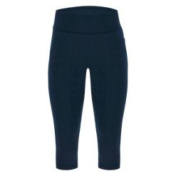 Damskie legginsy 3/4 Macron SCE Olympe LGT. Niebieskie legginsy damskie Macron, bez wzorów, z materiału. Za 286.00 zł.