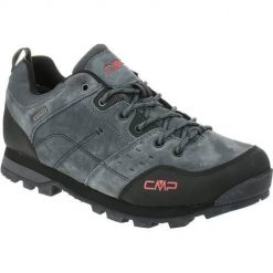 Buty do chodzenia męskie CMP Alcor Low WP. Szare buty sportowe męskie CMP, bez wzorów, z materiału, bez obcasa, bez zapięcia. Za 409.00 zł.