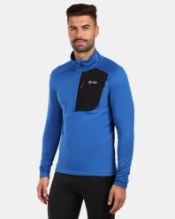 Męski sweter polarowy na pełny zamek Kilpi VIGO-M. Czarne swetry męskie Kilpi, m, bez wzorów, z materiału, bez kołnierzyka, bez ramiączek. Za 292.95 zł.
