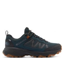 Trekkingi Columbia. Zielone buty zimowe męskie Columbia, bez wzorów, bez obcasa, bez zapięcia. Za 569.99 zł.