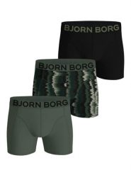 Bjorn_borg Rozciągliwe bokserki 3 szt. z bawełny z recyklingu – MULTIPACK 1. Bokserki męskie Björn Borg, bez wzorów, z bawełny. Za 312.50 zł.