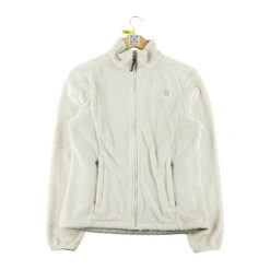 Damska beżowa kurtka polarowa Osito TNF. Brązowe kurtki sportowe damskie The North Face, s, bez wzorów, z materiału, bez ramiączek, bez kaptura, trekkingowe. Za 127.76 zł.