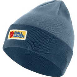 Czapka zimowa Fjallraven Vardag Classic Beanie - indigo blue/dawn blue. Niebieskie czapki męskie Fjällräven, na zimę, bez wzorów. Za 89.00 zł.
